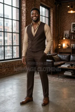 One Blazer, Multiple Looks – Brown Waistcoat Set