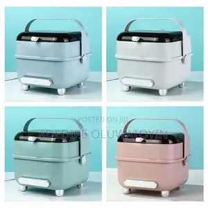 Premium Baby Bottle Storage Box With Dust-Proof Lid & Drying Rack