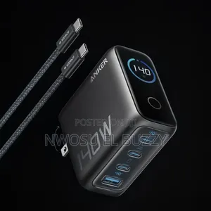 Anker Charger (140W, 4-Port, PD 3.1), a High-Power GaN Fast-Charging