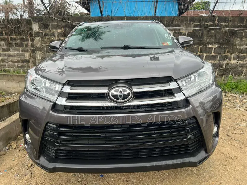 Toyota Highlander 2017 Gray