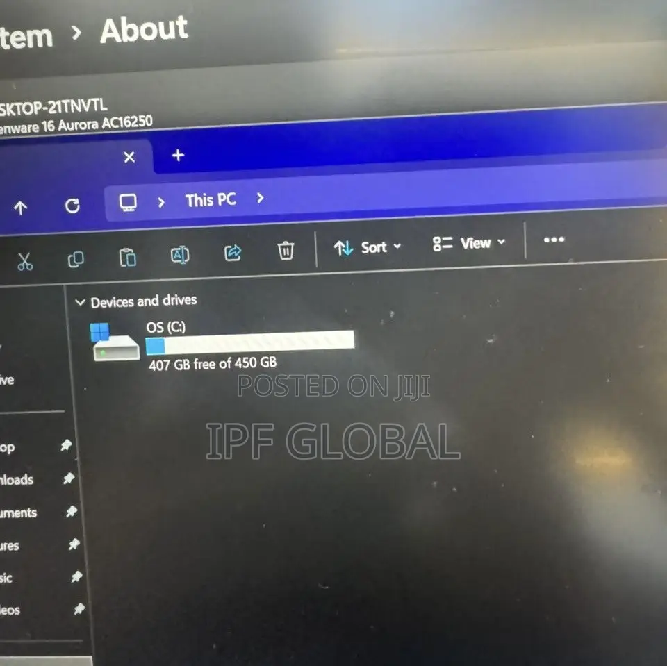 Laptop Alienware 16 Aurora 16GB Intel Core 7 SSD 512GB