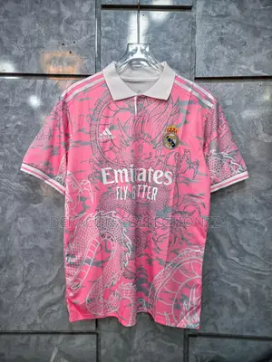 Real Madrid Pink Dragon Special Edition Jersey
