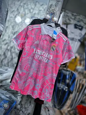 Real Madrid Pink Dragon Special Edition Jersey