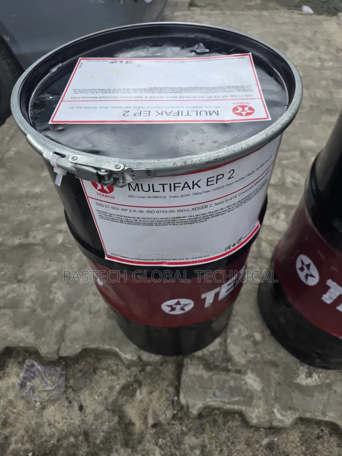 Texaco Multifak Ep 2 Multipurpose Grease || 50kg Drum