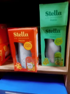 Stella Air Freshener Matic Device Kit + Free Refill Can (1 Dozen)