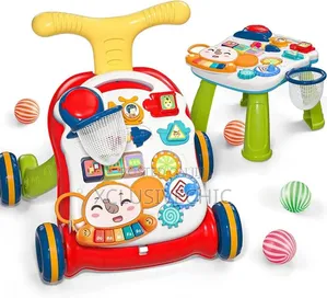 3 in 1 Baby Musical Walking Stroller/Car