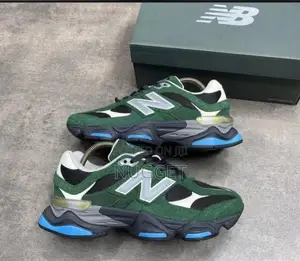 New Balance 9060 Army Green Sneakers