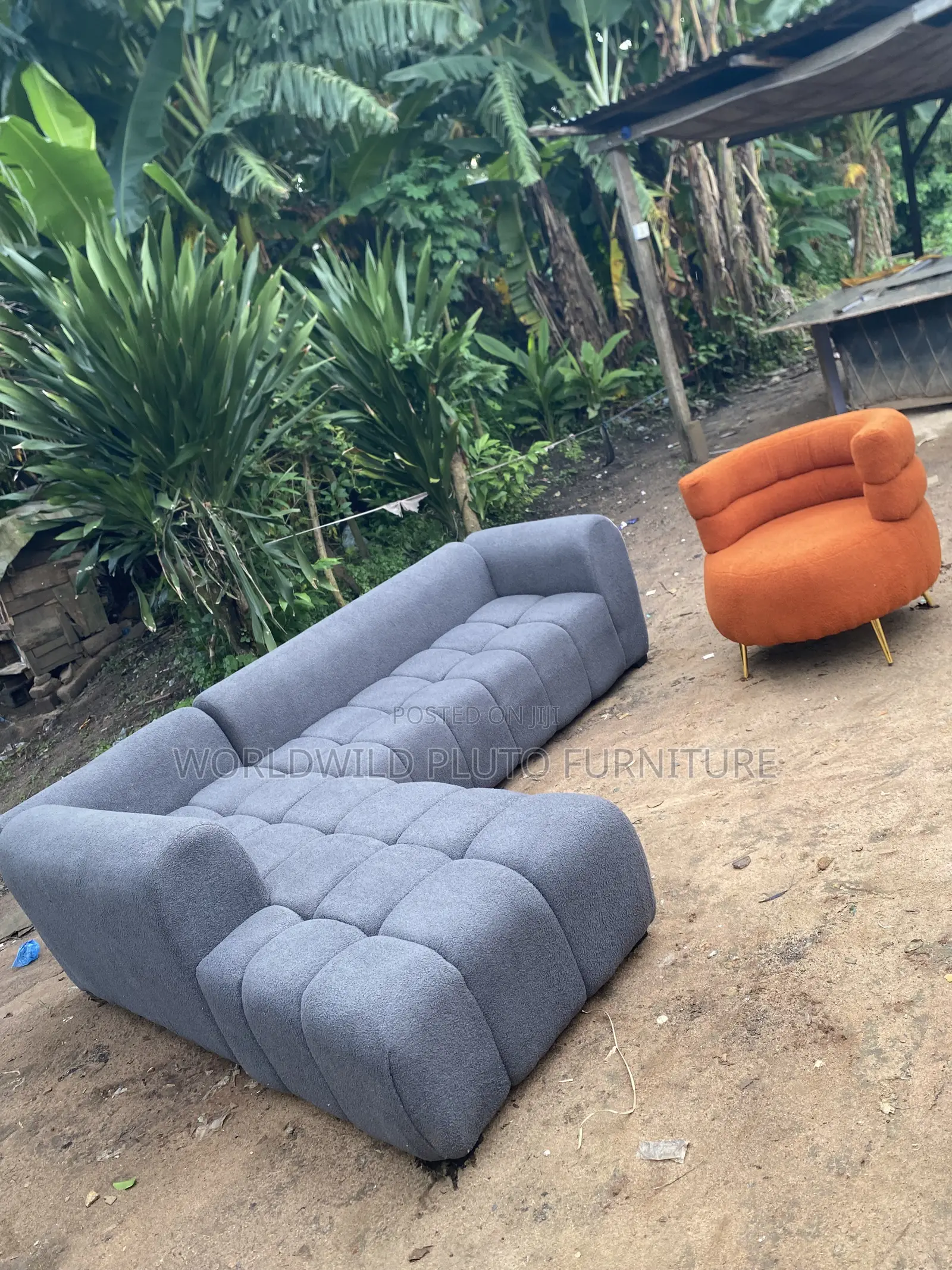 This Is L Shape Sofas and One Single
