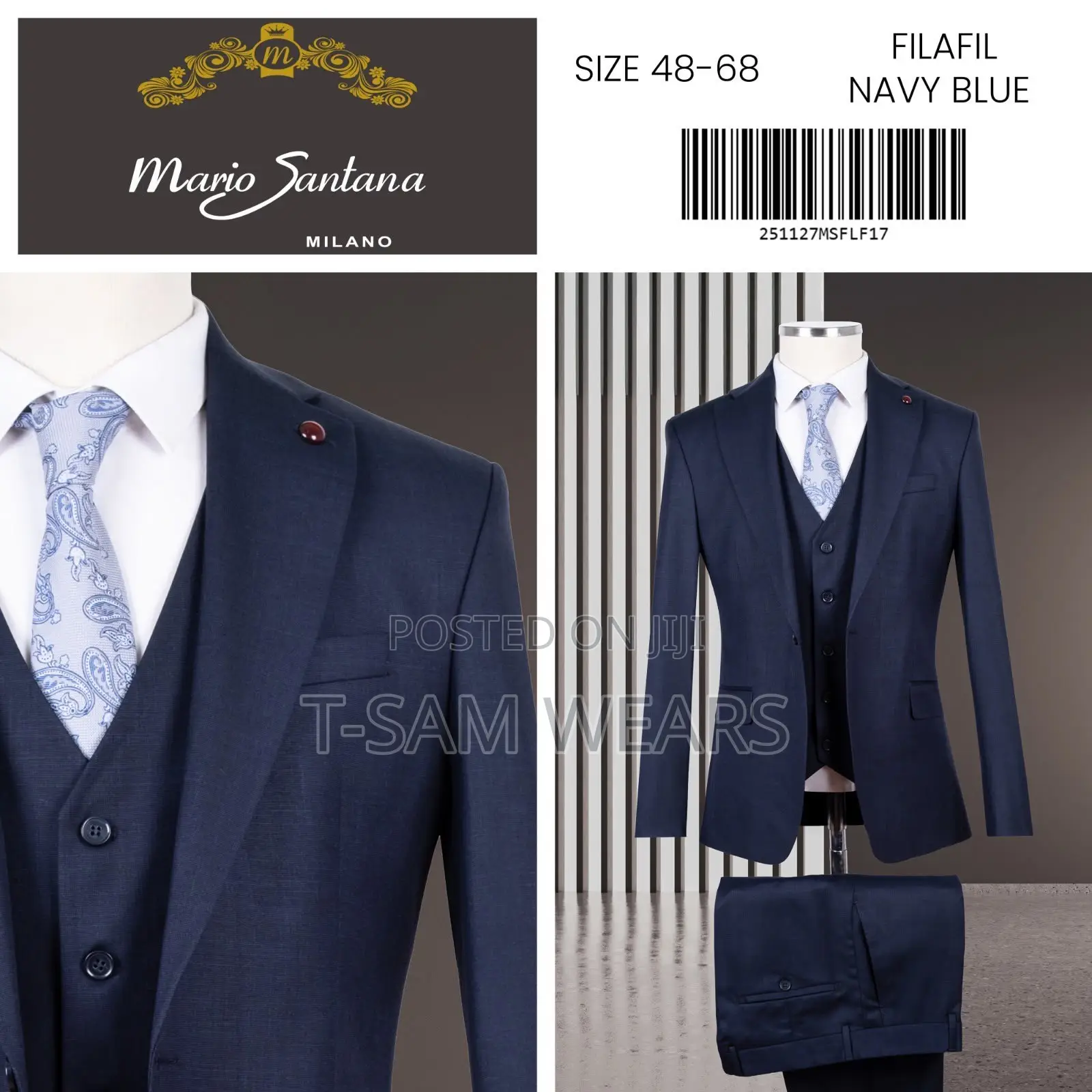Mario Santana Designer Turkish Suit