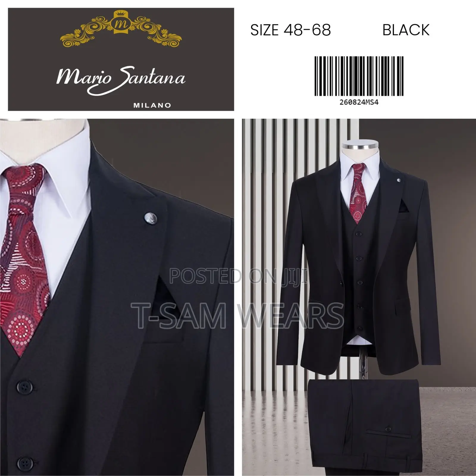 Mario Santana Designer Turkish Suit