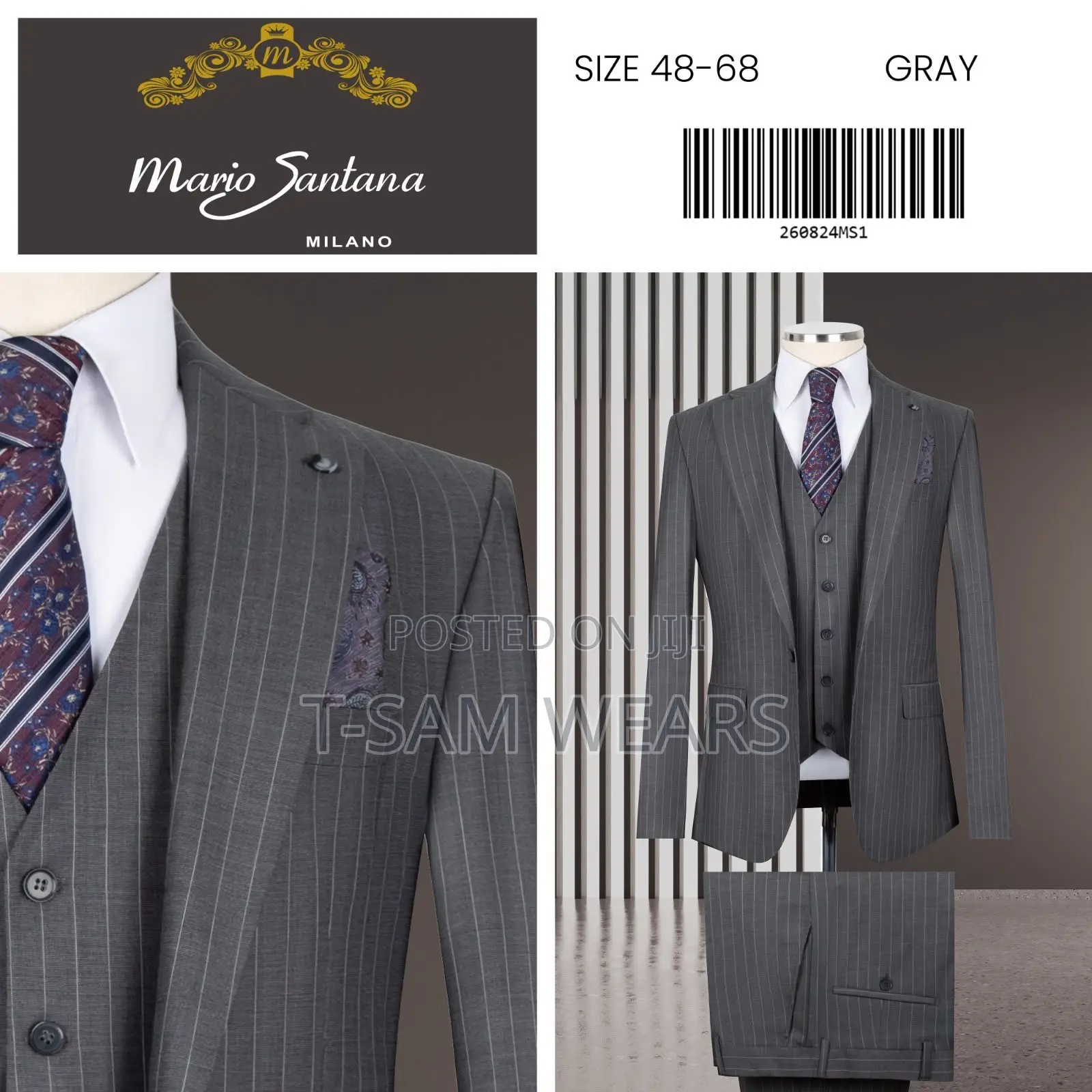 Mario Santana Designer Turkish Suit