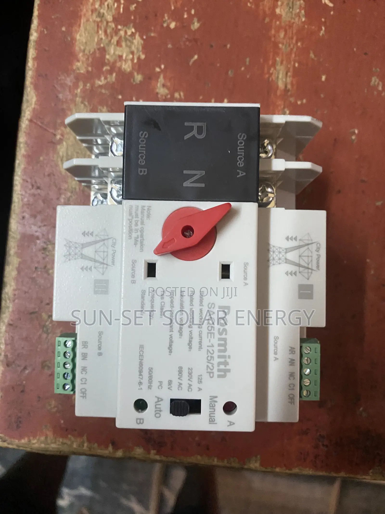 Posmith Automatic Change Over 63ah