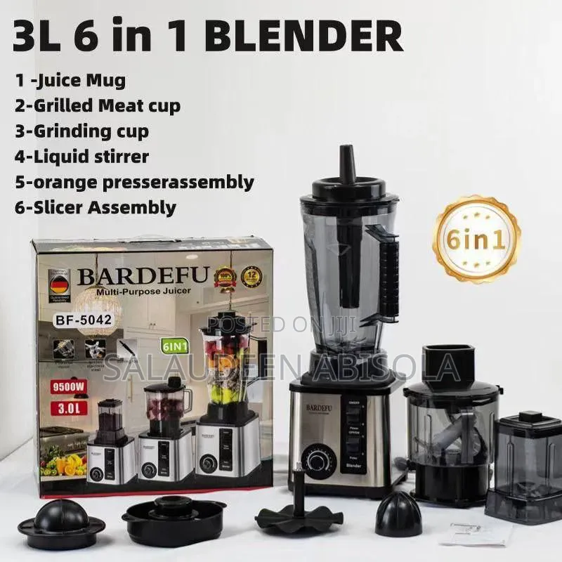The 6 in 1 Bardefu Blender