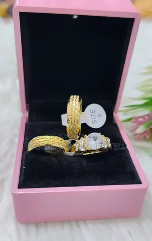 Elegant Couples Ring With LED Box CKA 7k