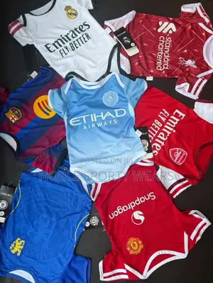 Top Clubs Football Wears Is Available for Infants. 0 Months - 1 Year