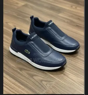 Lacoste Black/White/Navy Blue/Brown Sneakers ABL 7r