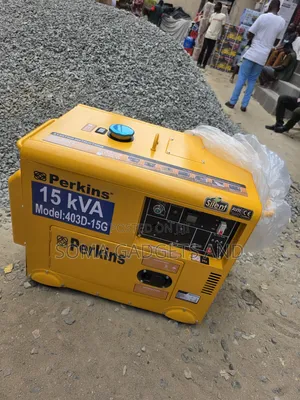 This Is Original Perkins Diesel Soundproof Generator 15kva 100%copper