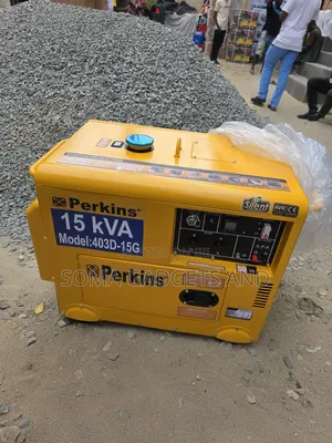 (15kva)A Brand New Perkins Diesel Soundproof Generator 100%copper Coil