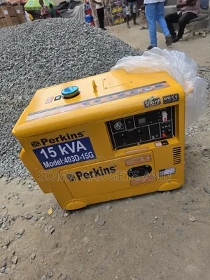 ☆¤Come I Have Perkins 15kva Diesel Soundproof Generator 100%copper Coi