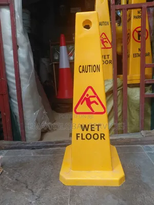 Caution Sign Wet Floor