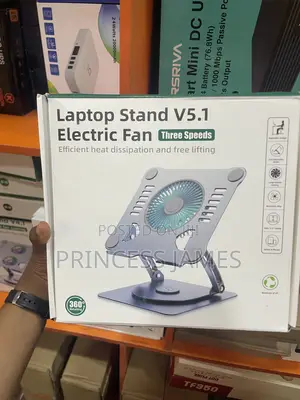 Laptop Stand V5.1 Electric Fan