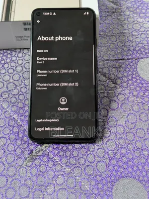 Google Pixel 5 128 GB Black