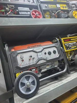 Powerful Lutian 4.5kva Petrol Gen Low Fuel Consumption