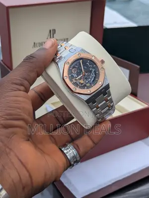 Stainless Steel Poised AP Men's Wrist Watch