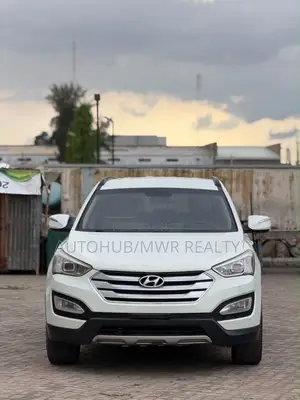 Hyundai Santa Fe 2014 White