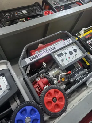☆¤Best IPOWER 5.5kva Petrol Gen Model IN6000CEW 100%copper Coil