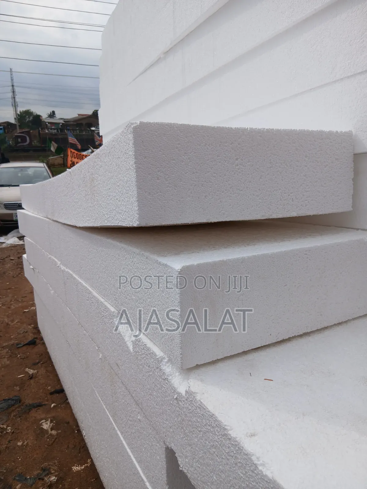 Polystyrene Board and Parapet Pop