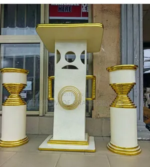 Movable + Portable Pulpits + Flower Vase