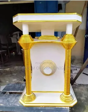 Double Pillar Modern Pulpit
