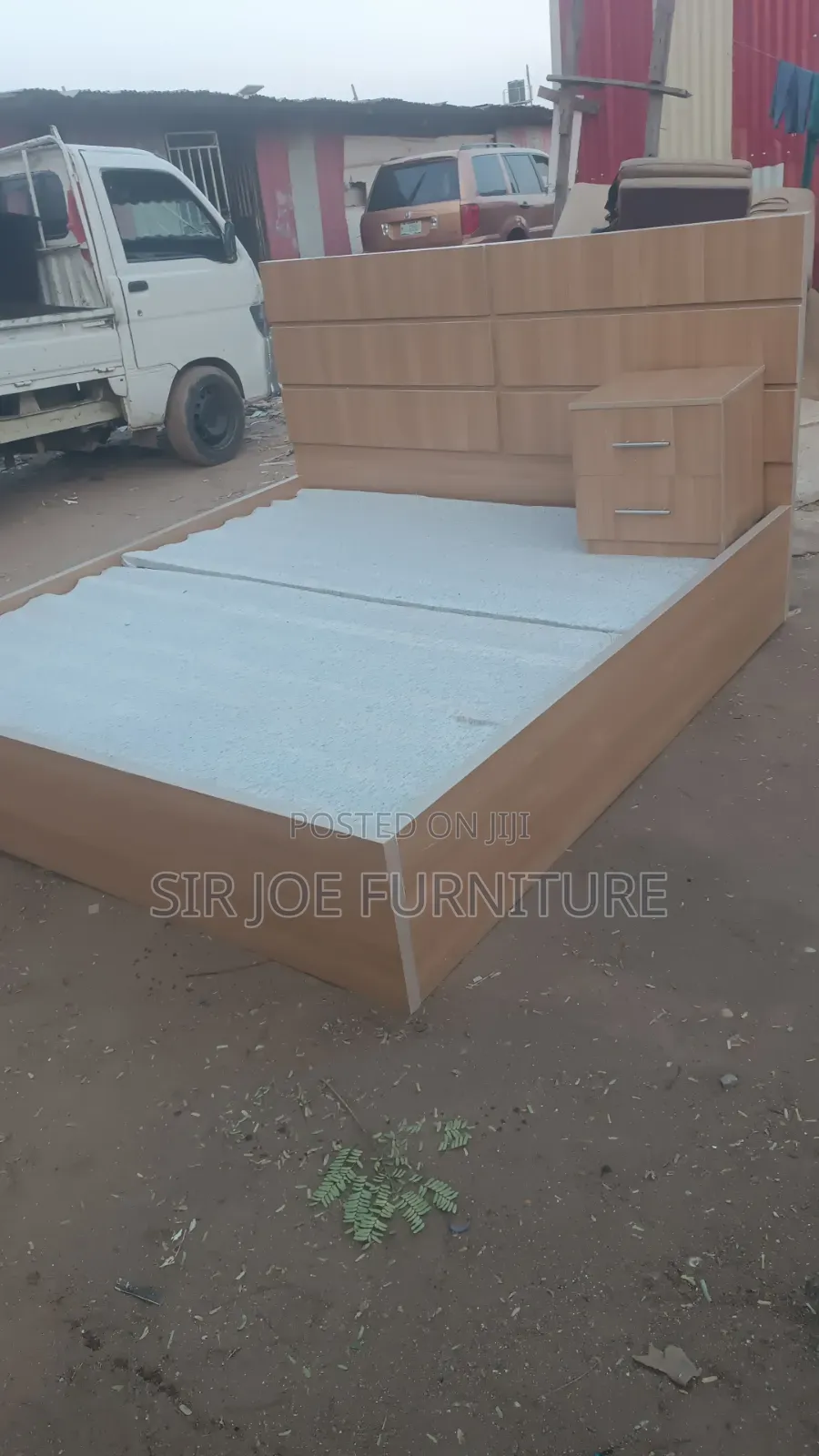 6x6 Wood Bedframe