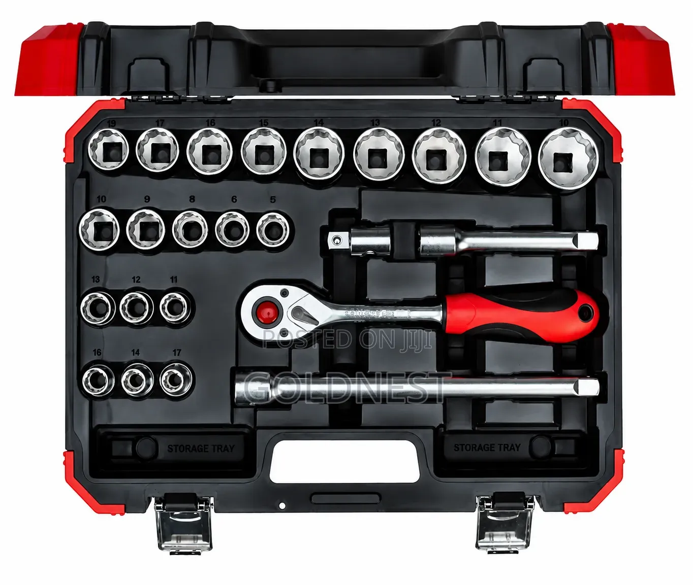 Socket Spanner Set 1/2" 6-32m