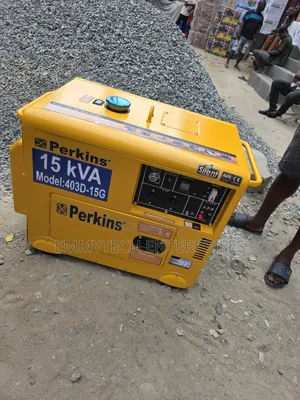 A Brand New Perkins Diesel Soundproof Generator 100%copper Coil 15kva