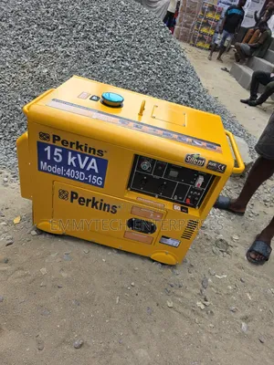 A Brand New Perkins Diesel Soundproof Generator 100%copper Coil 15kva
