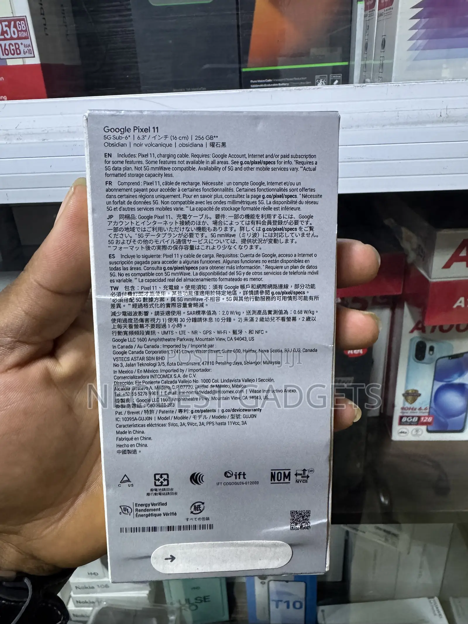 New Google Pixel 11 256 GB Black