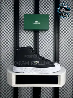 Lacoste Gripshot | Mid-Black | Now Available in Store