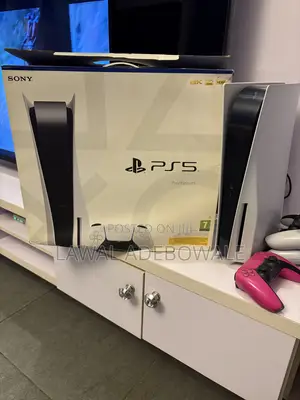 Very Clean Used PS5 2tb (1TB External HD) With 3 Pads & 12 Paid Games