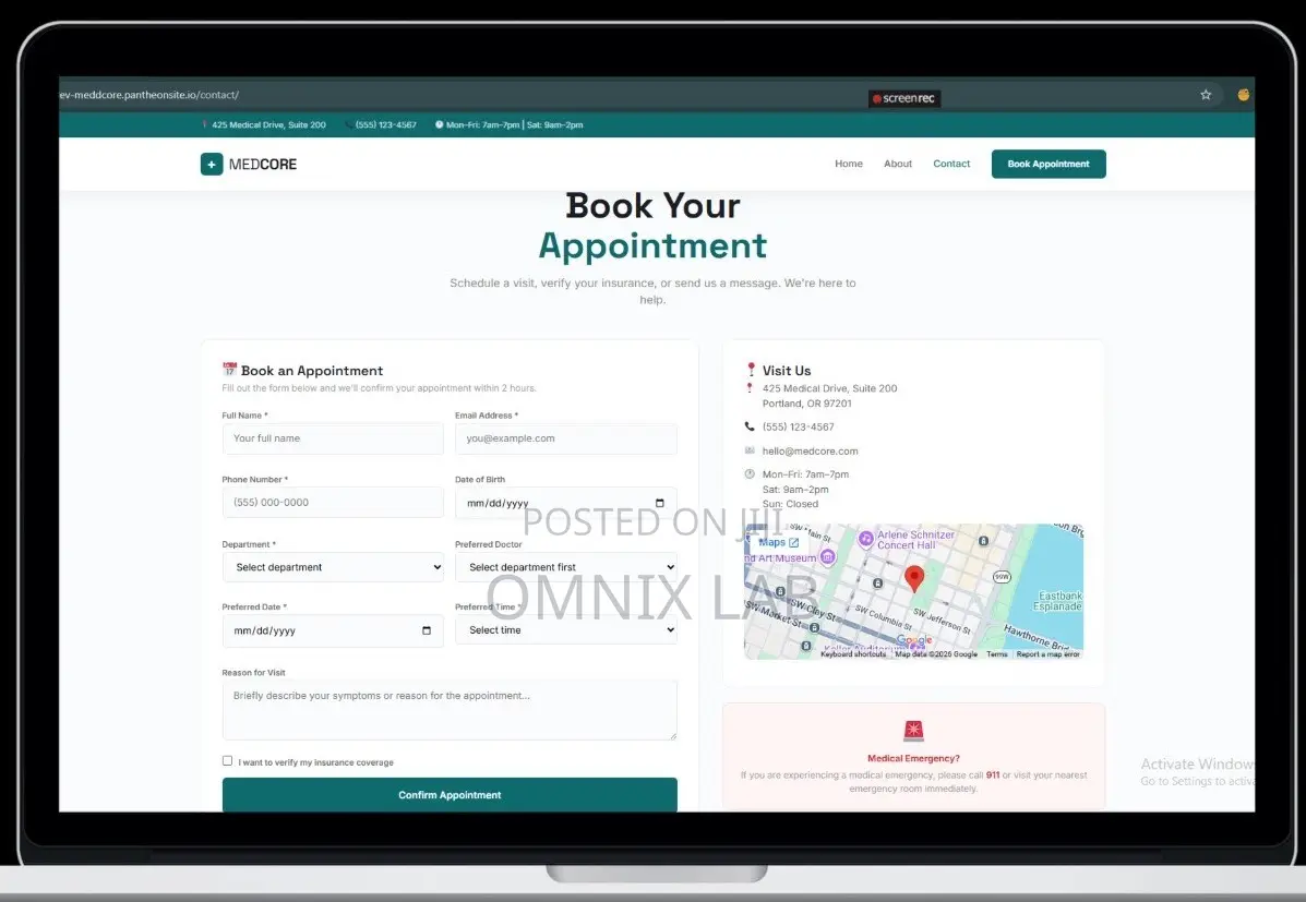 Health Care Website