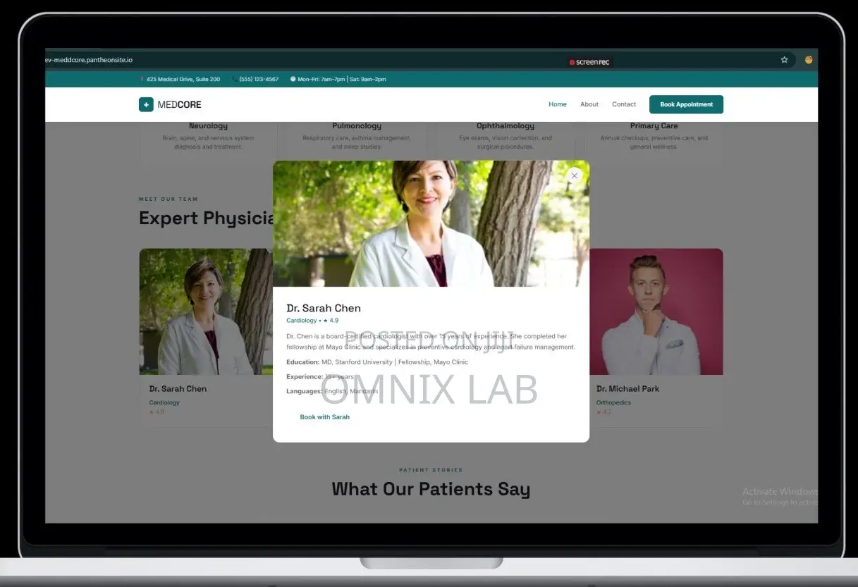 Health Care Website