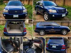 Toyota Highlander 2007 Blue