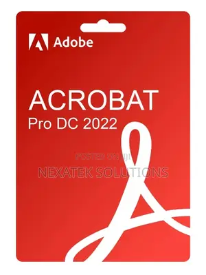 Adobe Acrobat Pro 2022 Key for Windows