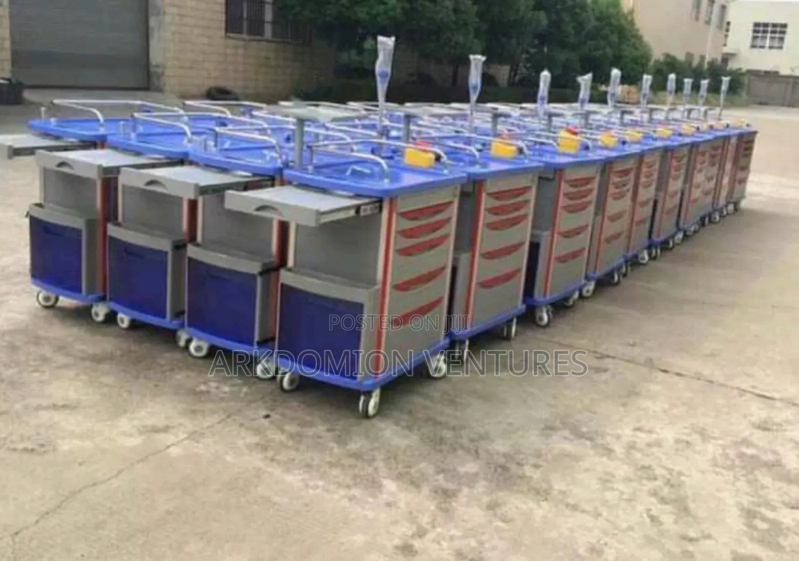 Crash Chart Emergency Trolley