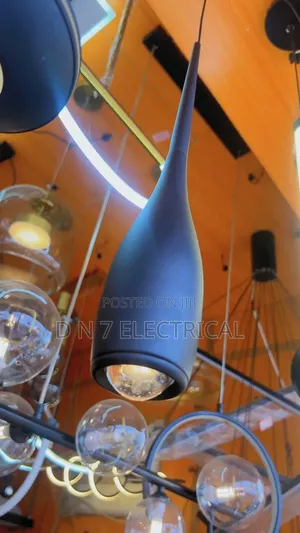 Modern Black Pendant Light