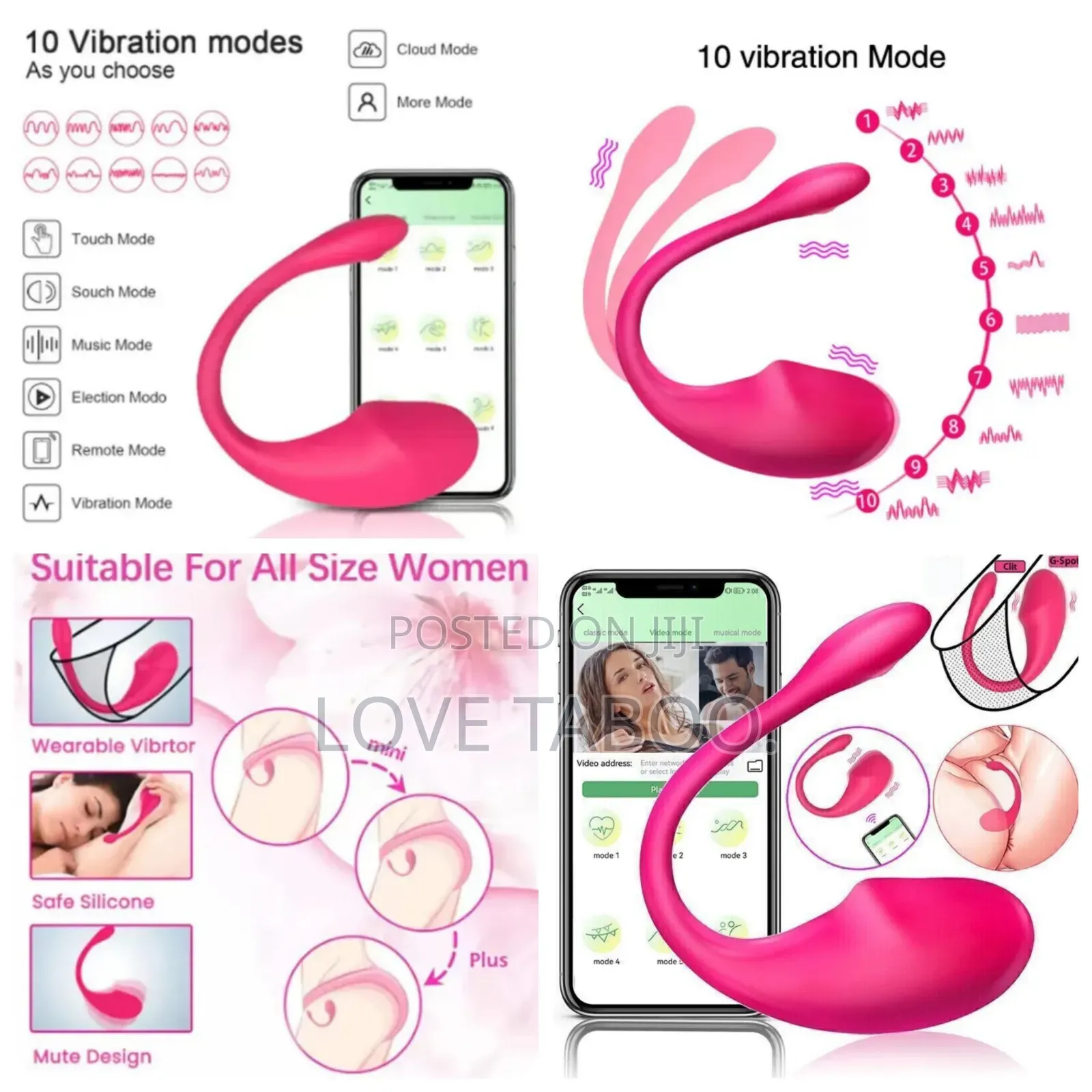 Dick Head  App Egg Vibrator