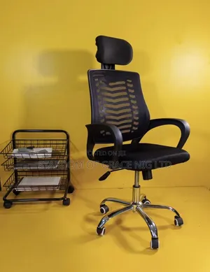 Office Chair + Headrest +Swivel