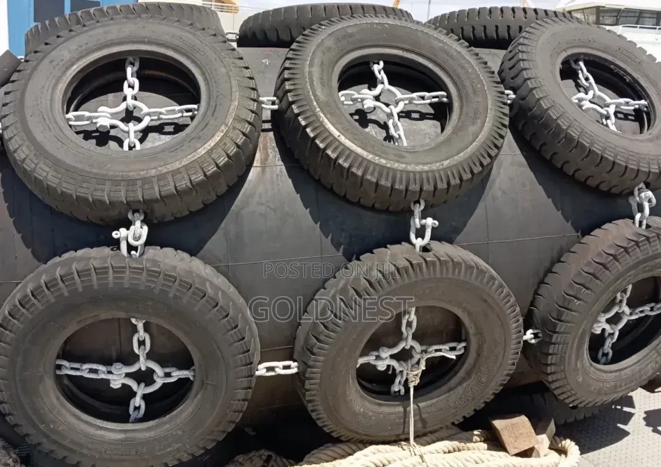 Ship Fender Equipment With Tire-Chainnet