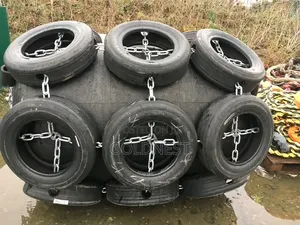 Ship Fender Equipment With Tire-Chainnet